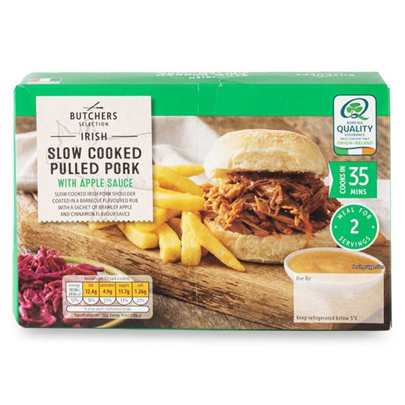 Irish Slow Cooked Barbecue Pulled Pork With Apple Sauce 400g Butcher's Selection